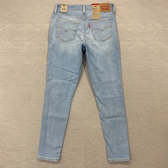 Levi's 720 Jeans Womens 30 x 28 High Rise Super Skinny Light Wash Stretch Denim - Picture 3 of 15